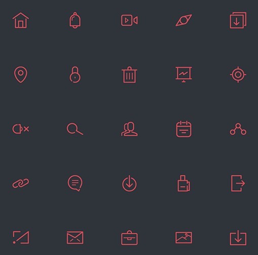 65 free icons